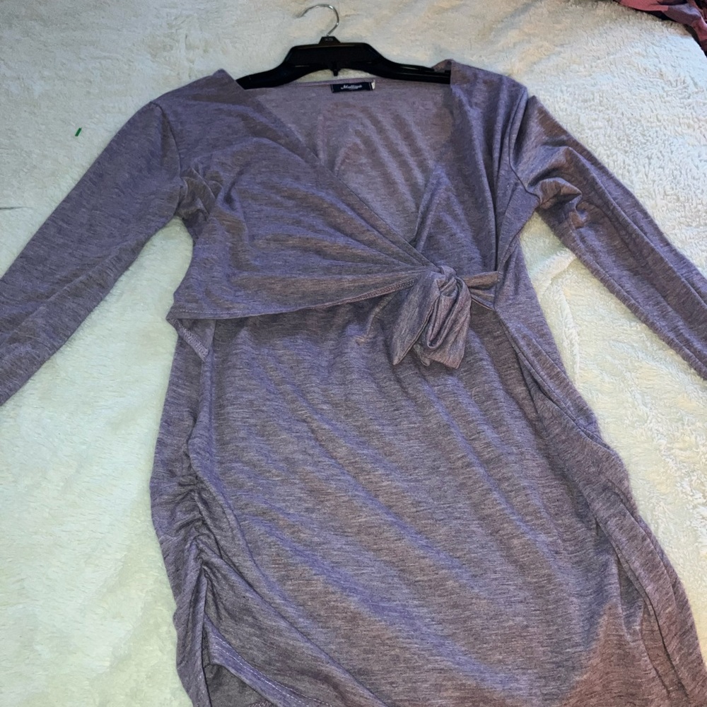 Long sleeve V Neck Maternity